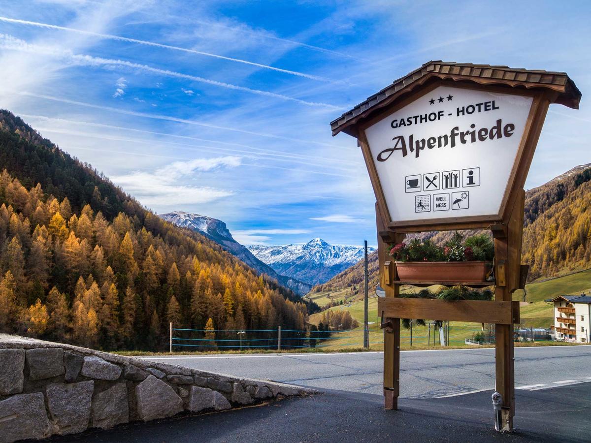 Hotel Alpenfriede Graun im Vinschgau Exterior foto