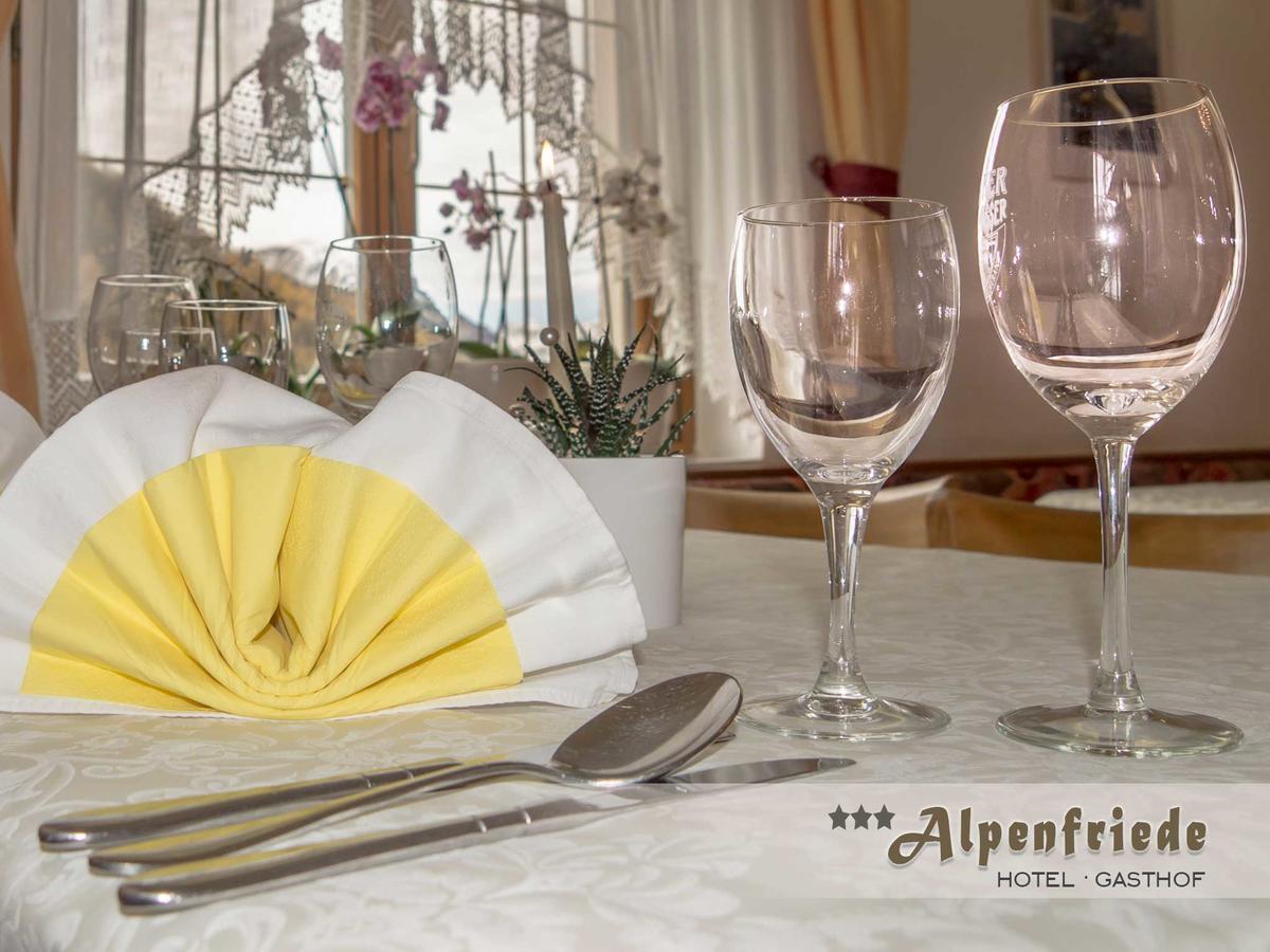 Hotel Alpenfriede Graun im Vinschgau Exterior foto